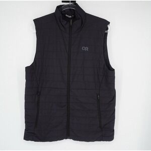 Outdoor Research Shadow Insulated Vest Mens M Black Puffer
